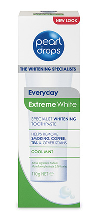 pearl drops extreme white toothpaste