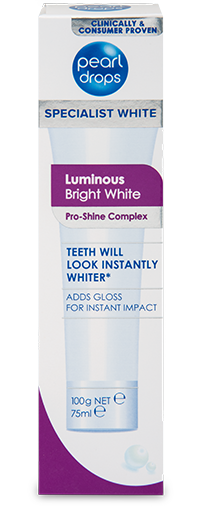 Pearl Drops Luminous Bright White Toothpolish 100g
